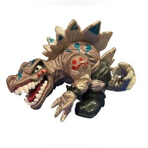1996 Extreme Dinosaurs Stegz War Paint Street Sharks Mattel Action Figure Toy